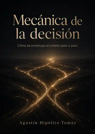 Cubierta de Mecánica de la decisión, de Agustín Hipólito Tomás