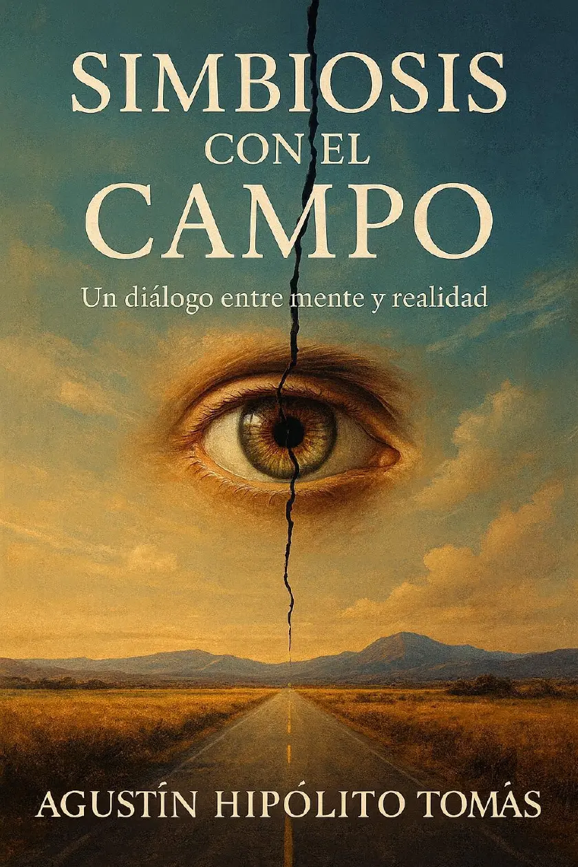 Cubierta de Simbiosis con el campo, de Agustín Hipólito Tomás